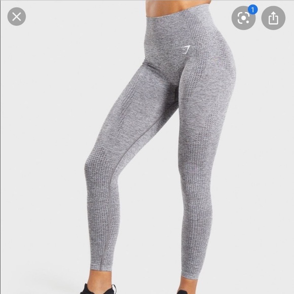 Gymshark grey leggings - Picture 1 of 7